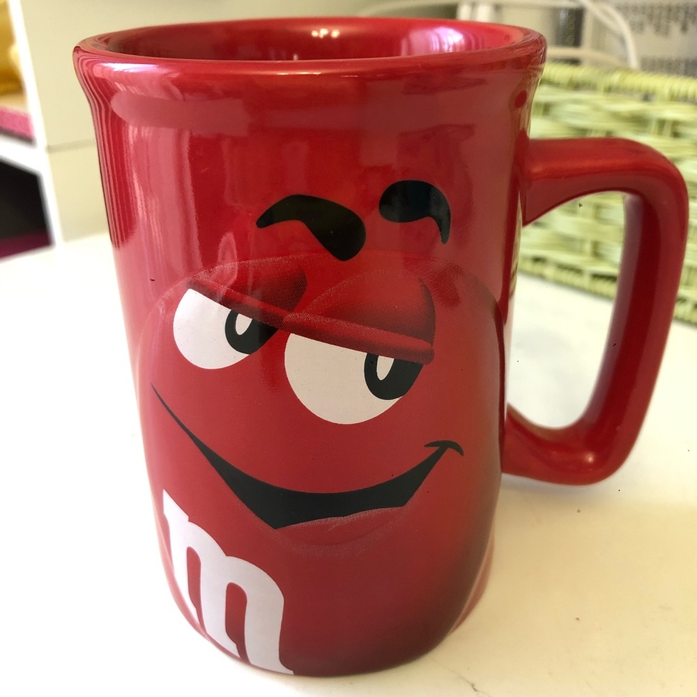 Red M&M Mug